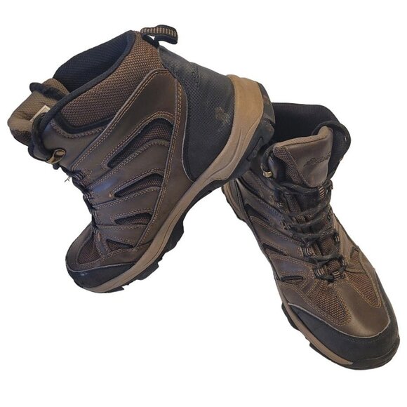 Eddie Bauer Other - Eddie Bauer Mens Waterproof Leather Hiking Boots Size 10.5 M Fairmont  Brown